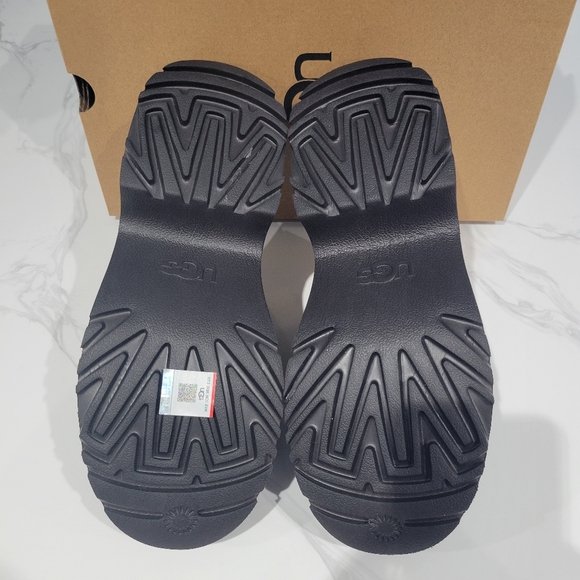 UGG Women's Black Suede Clogs - Picture 4 of 9